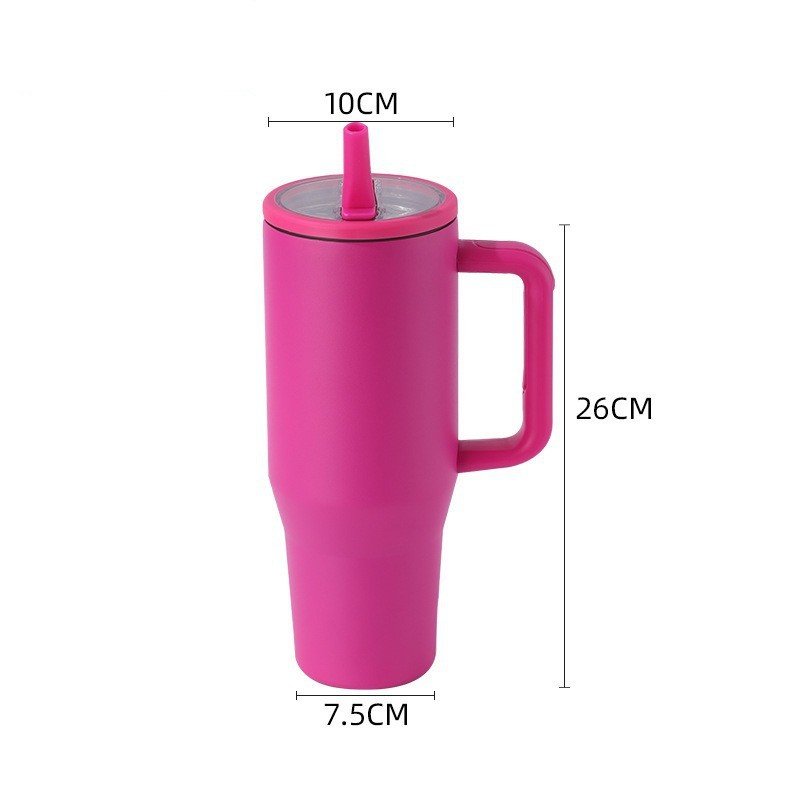 Hot Selling BPA free Gym Stainless Steel Magnetic Lid Original Leakproof Straw Tumbler 40OZ Handle Cup Water Bottle