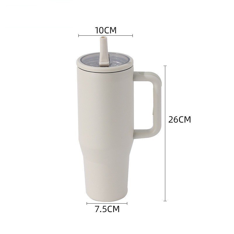 Hot Selling BPA free Gym Stainless Steel Magnetic Lid Original Leakproof Straw Tumbler 40OZ Handle Cup Water Bottle