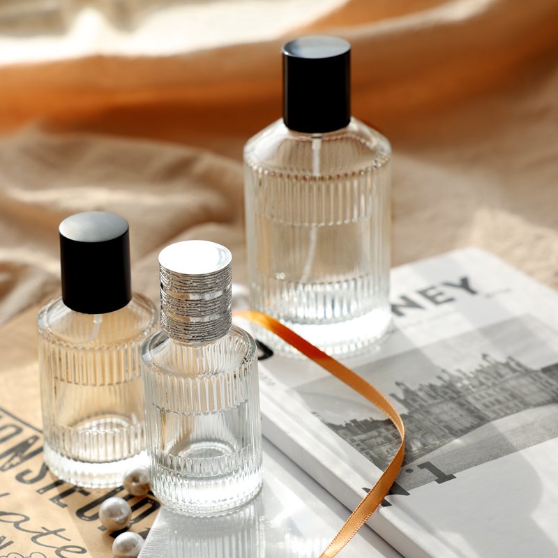 Reusable Glass Bottles Perfume Women Glass Bottle For Liquid Packaging