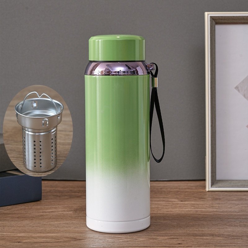 Popular 600Ml Stainless Steel Vacuum Insulated Water Bottles Thermal Flask Vacuum Manual Plastic Bottle Capping Machine