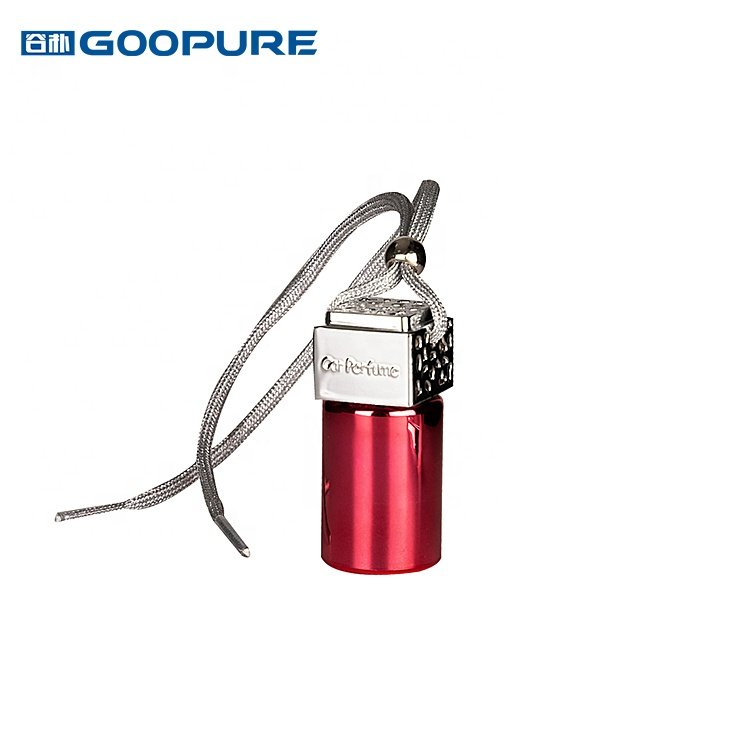 8ml 10ml Luxury empty diffuser air car hanging perfume glass bottles car perfume bottle with wooden cap
