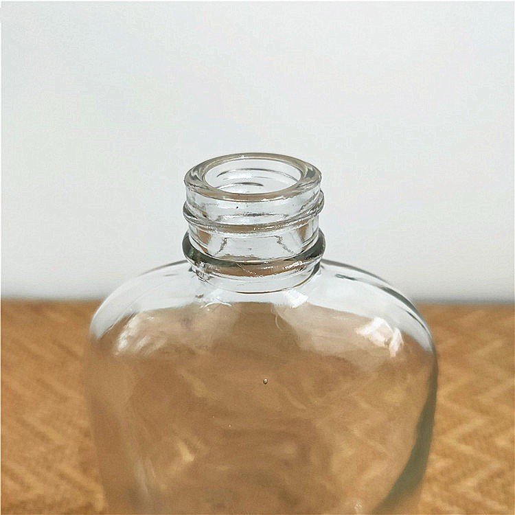 High Quality 100ml 125ml 250ml 350ml glass bottles for liquor Juice Wine coffee kumbocha bottles with cap