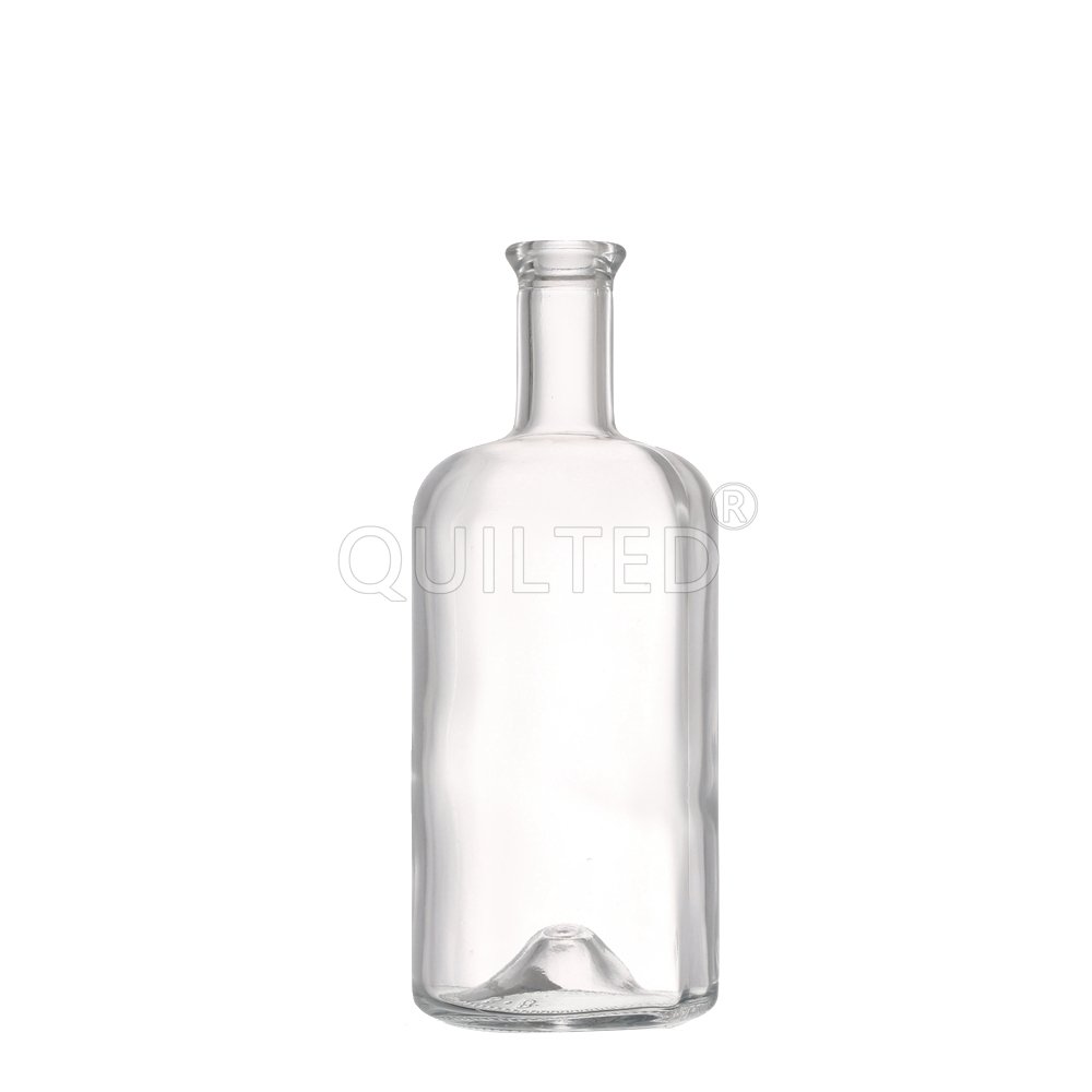 750ml 700ml 50cl amber Glass Bottle with Stopper Screw Cap Cork for Gin Vodka Whisky Tequila Liquor Alcohol Spirits