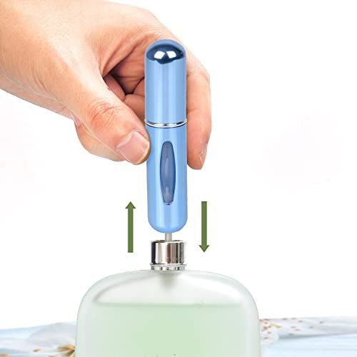 Luxury Travel Size Empty Portable Pocket Perfume Refillable Atomizer Glass Bottle For Mini Spray
