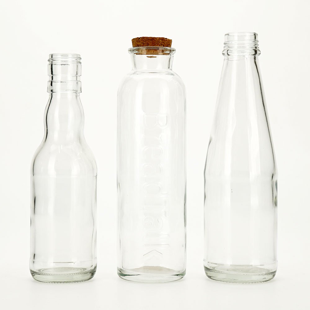 VISTA Juice Bottle Factory Good Quality Empty 200ml 250ml 500ml glass beverage bottles wholesale empty milk juice bottles