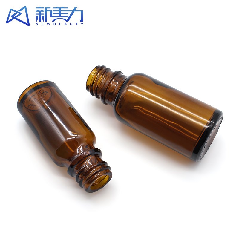 5ml 10ml wholesale cylindrical OEM anti-theft glass bottle small volume essential oil bottle dropper bottle
