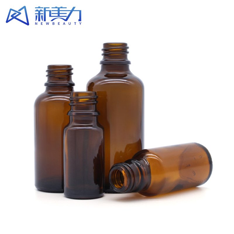 5ml 10ml wholesale cylindrical OEM anti-theft glass bottle small volume essential oil bottle dropper bottle