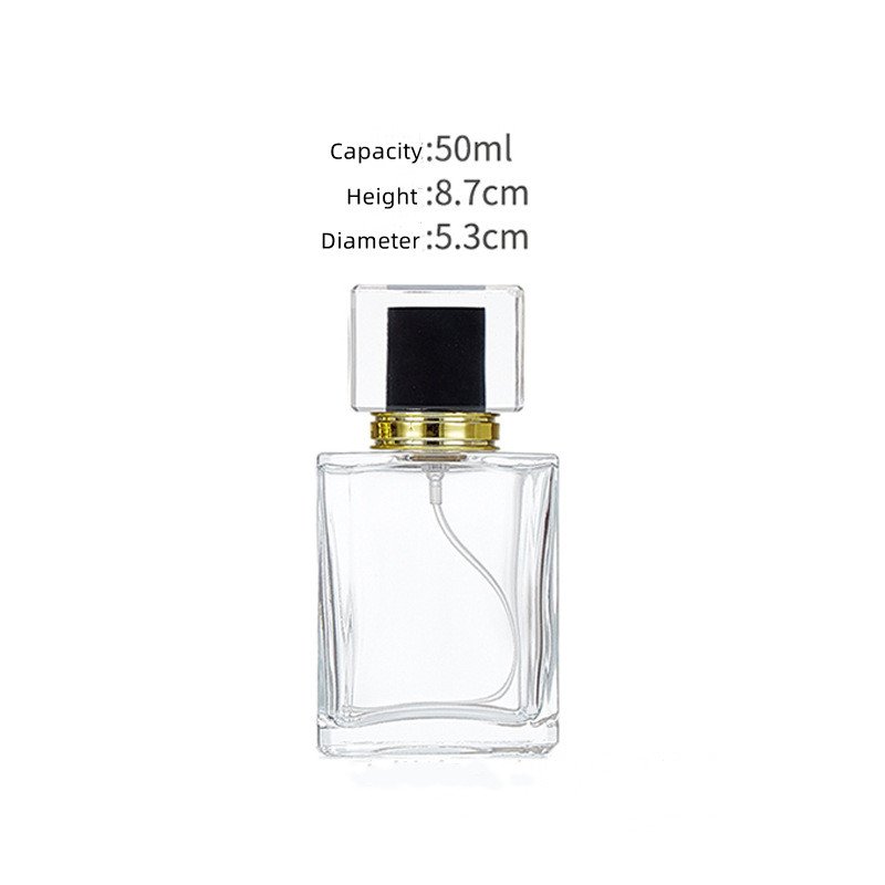 crystal perfume spray bottlesrefill perfume atomizer spray bottleperfume glass bottle 50mlPerfume spray bottle