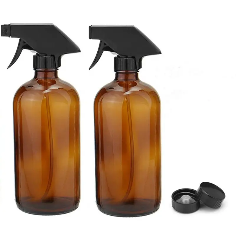 Wholesale 16oz 500ml Blue Round Shampoo Bath Lotion Dispenser Boston Bottle With Pump