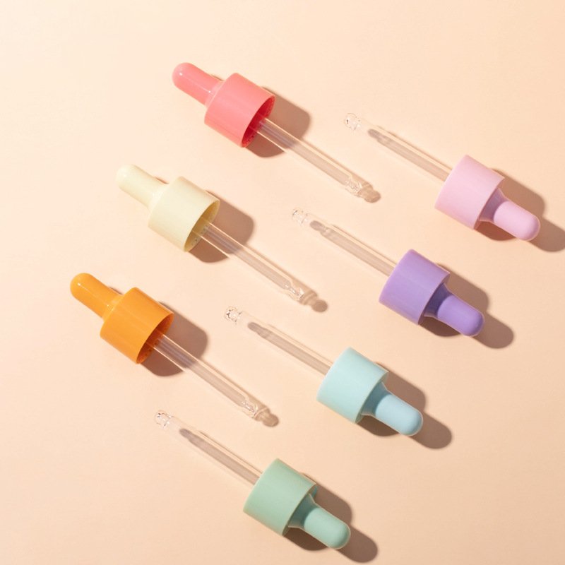 30ml Cosmetic Essence Bottle Color Frosted Glass Essential Oil Dropper Bottle in Stock