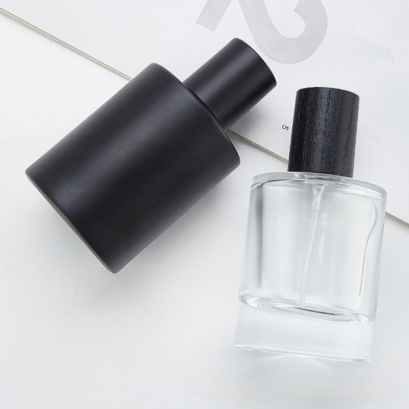 Luxury Perfume Spray Bottle Glass Sprayer Perfume Bottle Cylinder Glass Bottle