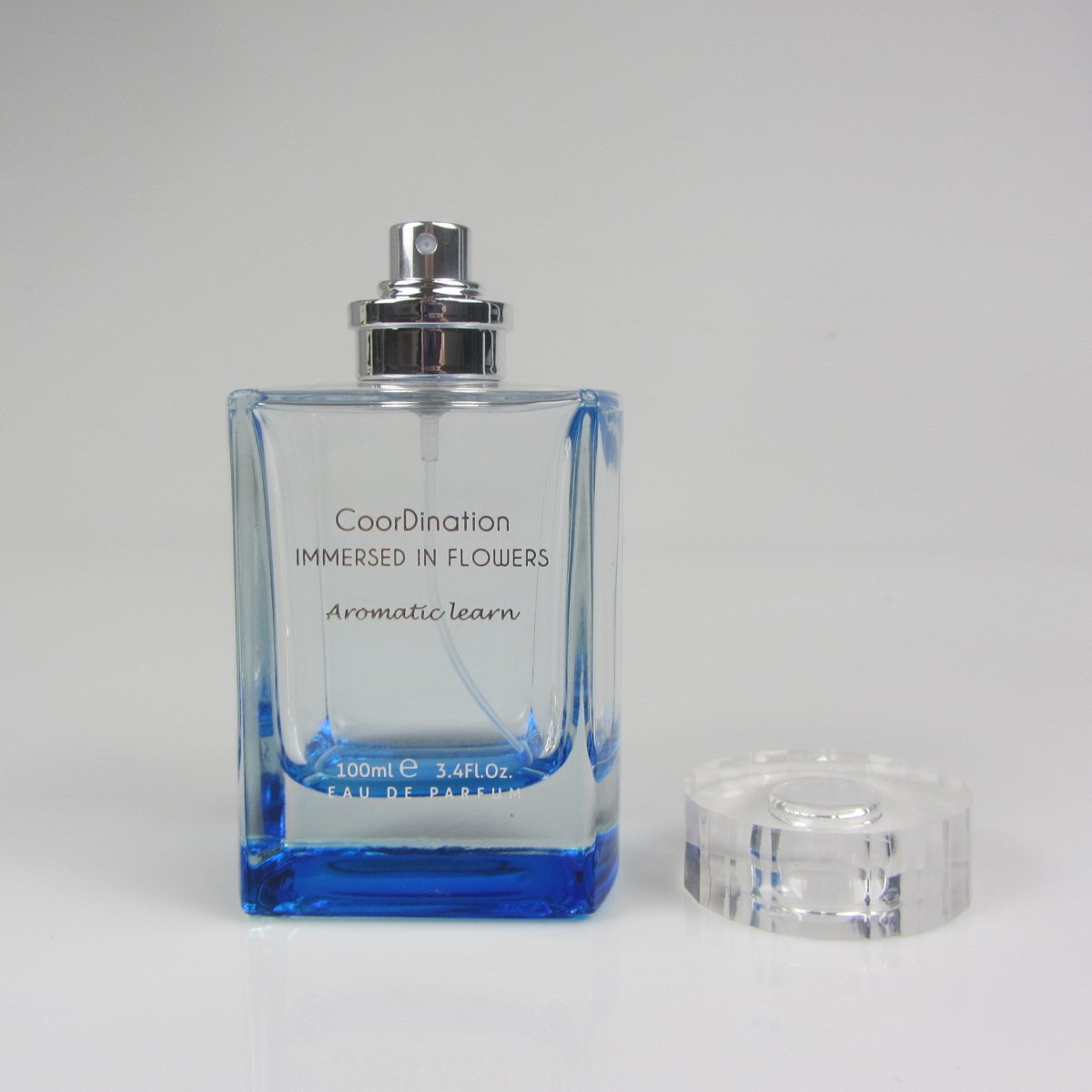 Dubai Hot Popular Sale Luxury Clear Empty Perfume Glass Bottle For Cosmetic Packaging