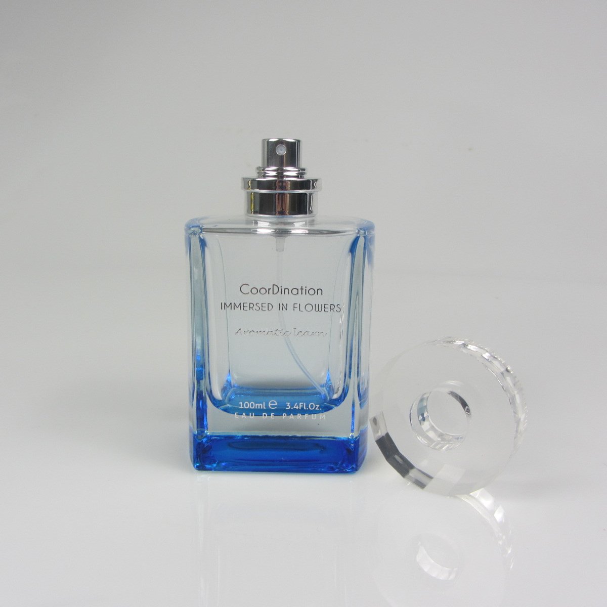 Dubai Hot Popular Sale Luxury Clear Empty Perfume Glass Bottle For Cosmetic Packaging