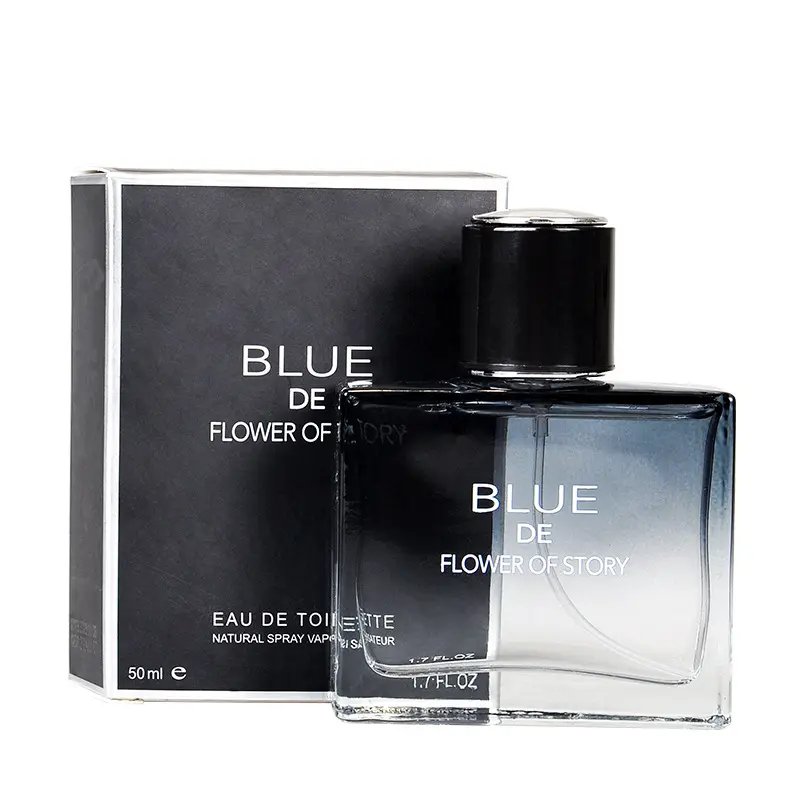 100ml transparent square perfume glass bottle with spray custom bottle cap