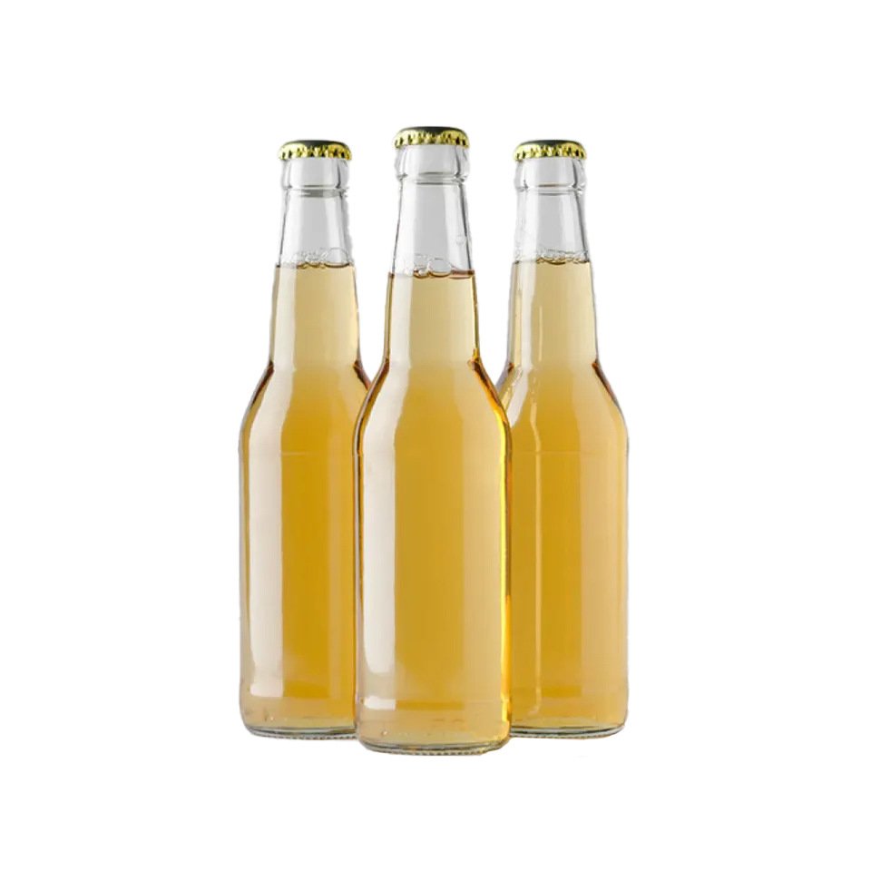 Cheap Price 250ml 275ml Beverage glass bottles With Crown Cap Soda Juice Water bottle 250 Ml Clear Beer bottle