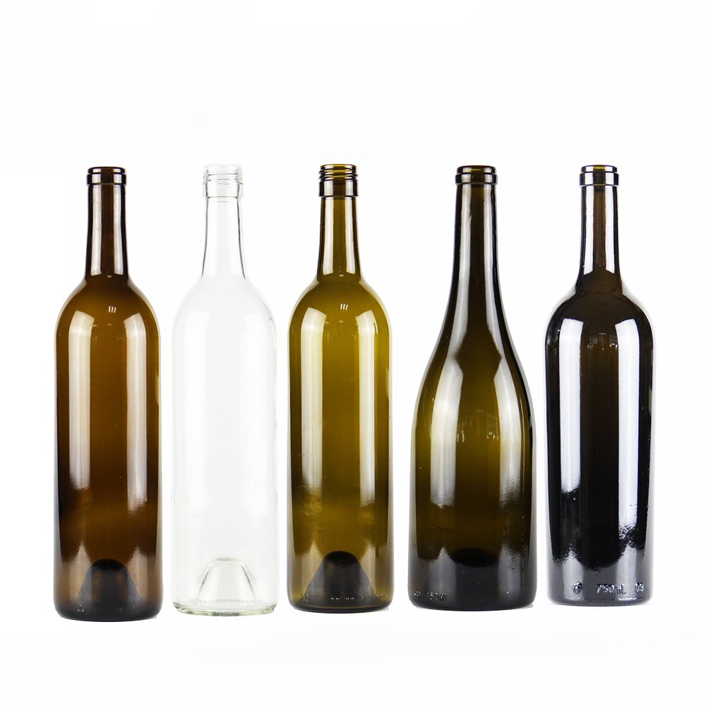 luxury creative bordeaux wine glass flask bottle round whiskey spirits wine glass bottle
