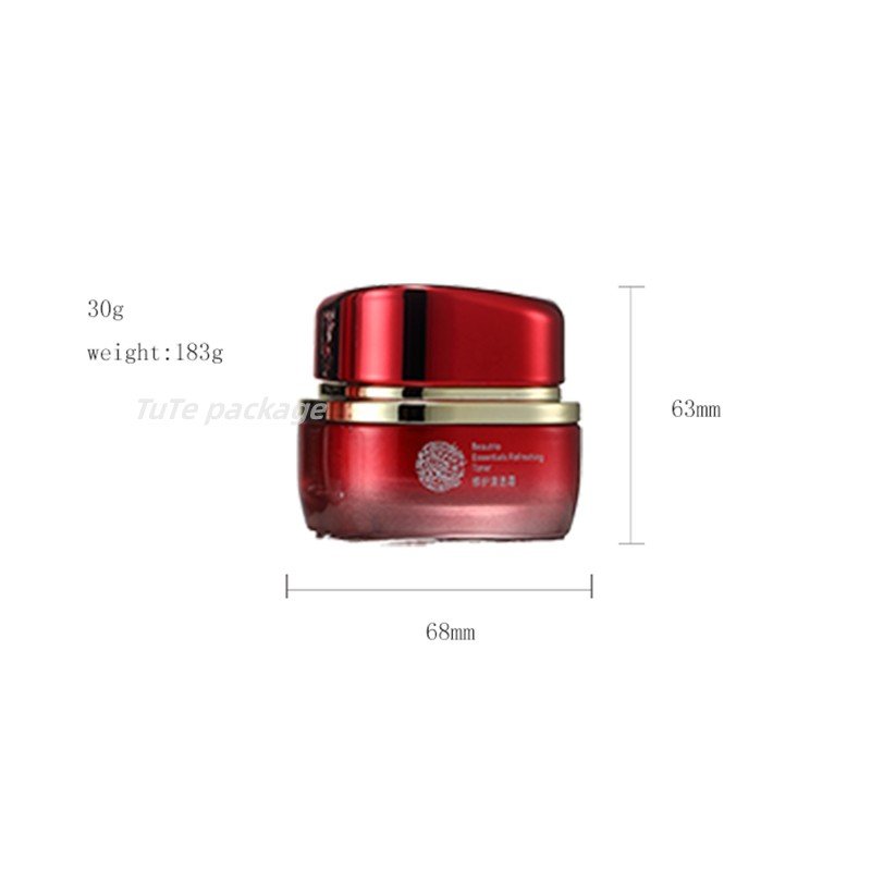 square luxury cosmetic glass bottle set premium cosmetic bottleset packaging skin care bottle face cream jars
