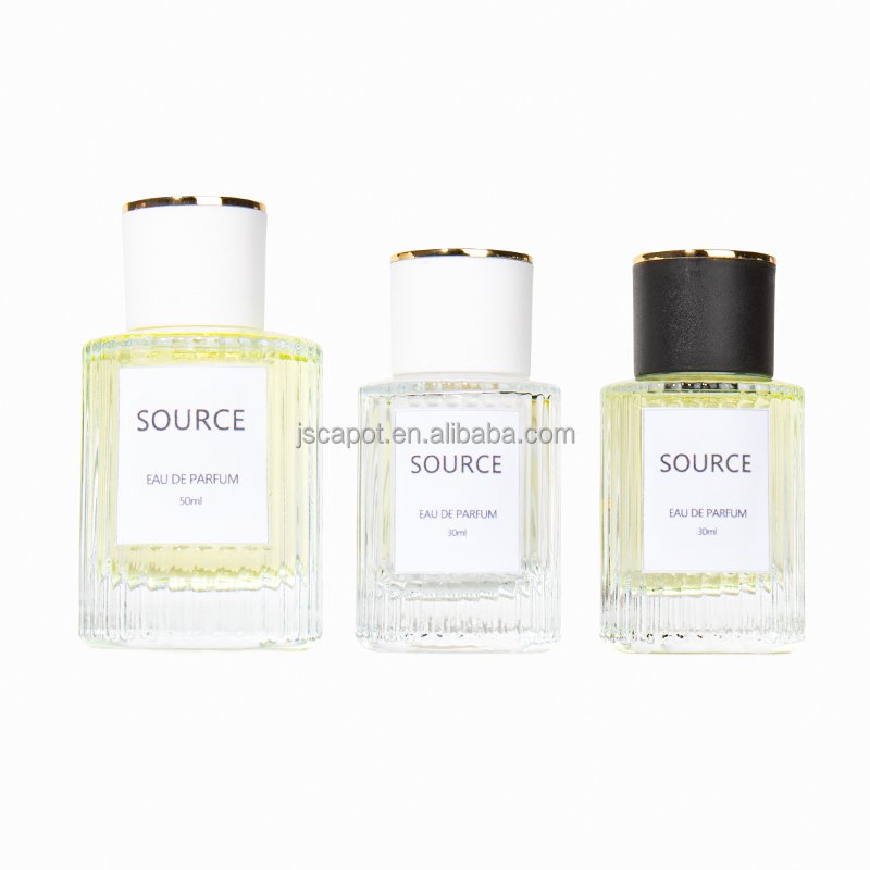 Hot Selling 30ML 50MLEmpty Luxury Empty Perfume Bottle Fragrance Perfume Bottle Refillable Perfume Glass Bottle