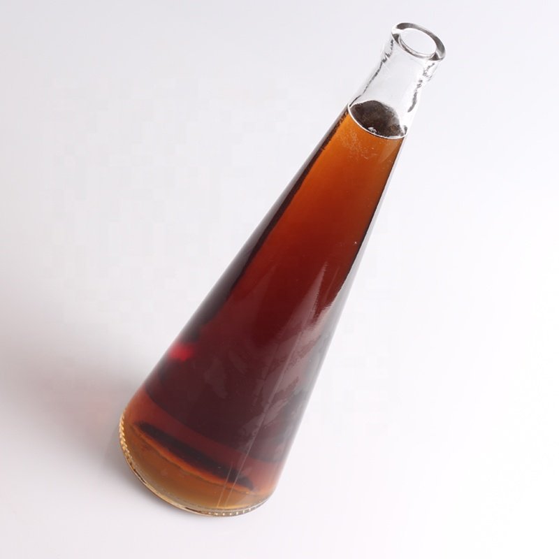 Wholesale China Cheap Price New Design Conical Bottle Thin Bottom Glass Bottle 75cl Erlenmeyer Flask