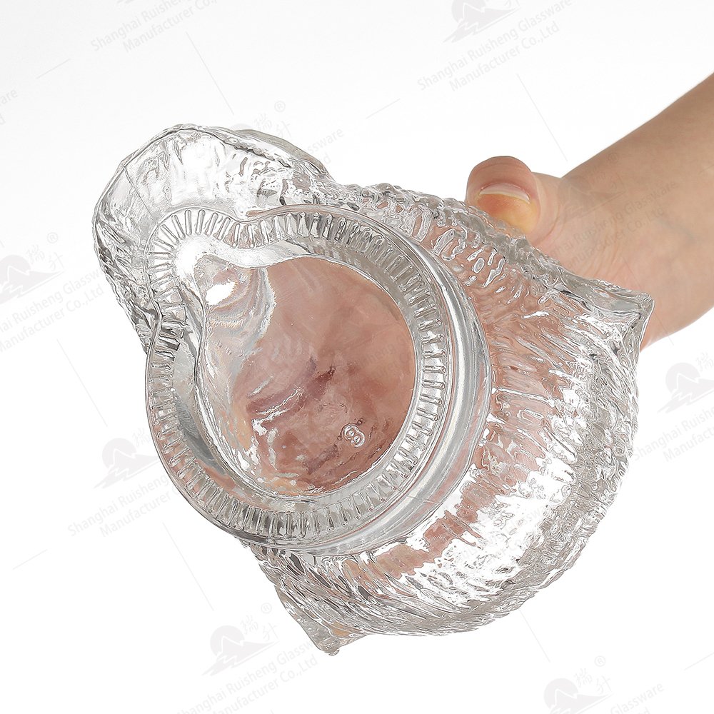 Fancy 700ml Orangutan Head Shaped Glass Bottle Ape Vodka Brandy Cognac Whisky Tequila Bottle Vintage Spirits Liquor Container