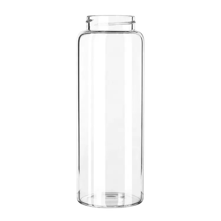 32 Oz Clear Glass Water Bottle Eco Friendly Borosilicate Glass Water Bottle Bpa Free