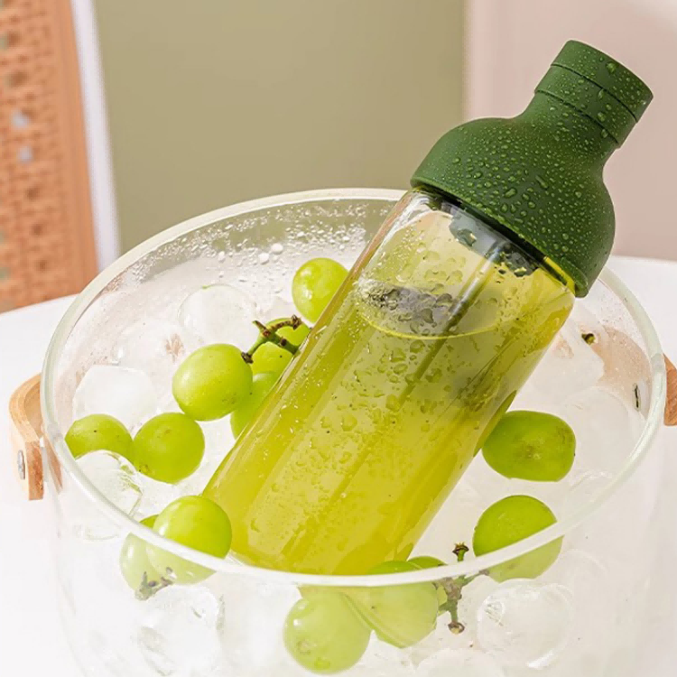 New internet celebrity cold extraction bottle, cold drink juice cup, coffee accompanying glass cup,portable water cup