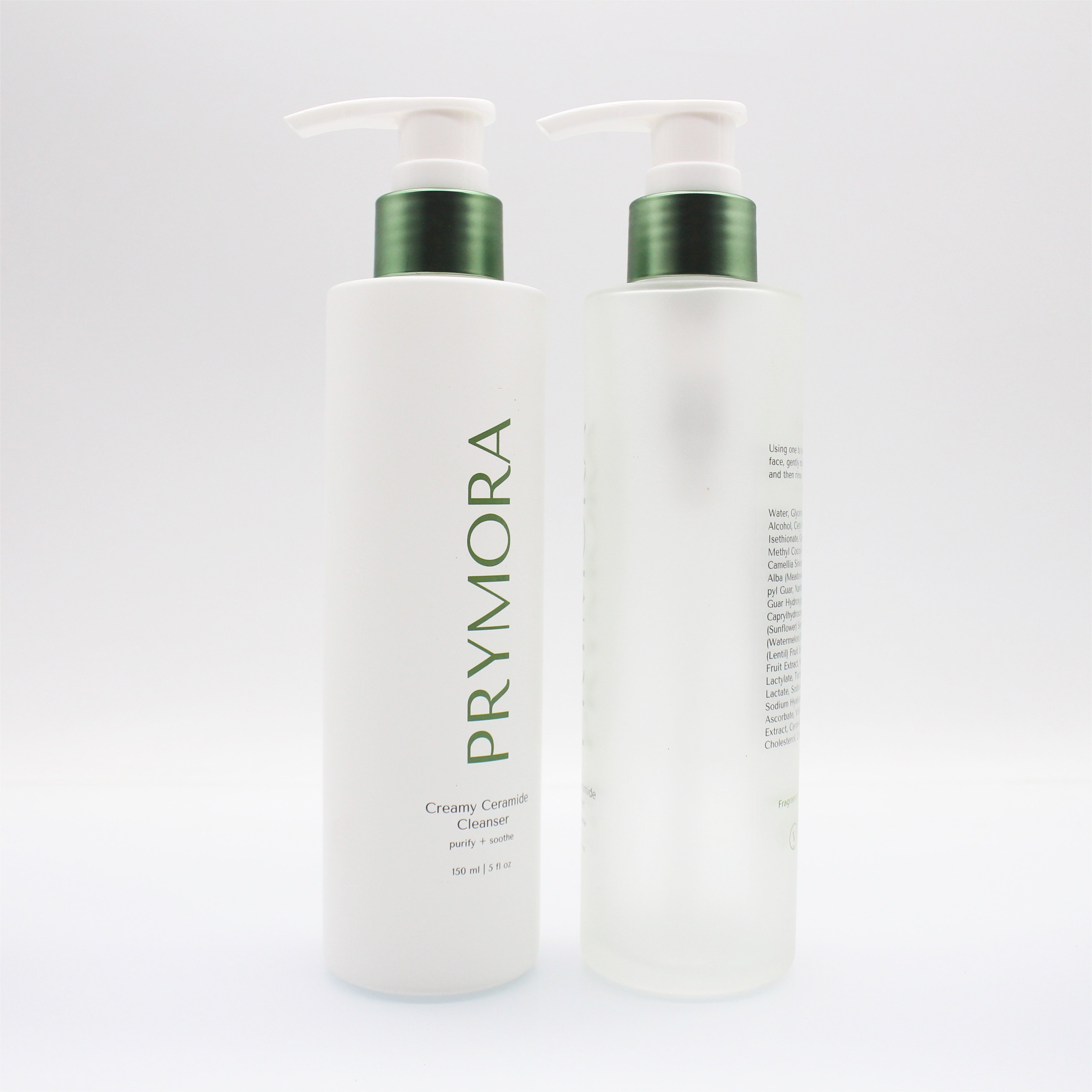 Skincare Packaging Set 1oz 2oz 30 50 100Ml Empty Frosted Cream Cosmetic Glass Jar Lotion Pump Serum Glass Bottle With Lid