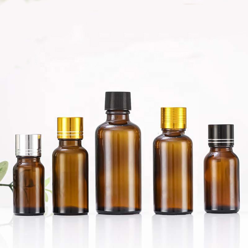 Wholesale Custom Color 5ml 10ml 15ml 20ml 30ml 50ml 100ml Frosted Clear Essential Oil Glass Bottle with Euro Dropper
