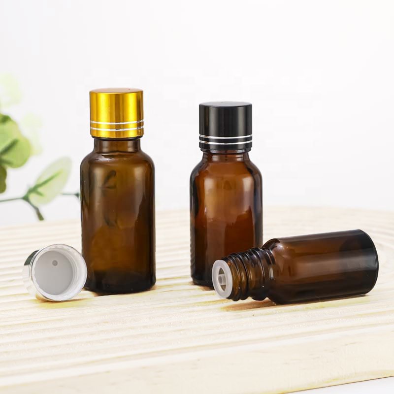 Wholesale Custom Color 5ml 10ml 15ml 20ml 30ml 50ml 100ml Frosted Clear Essential Oil Glass Bottle with Euro Dropper