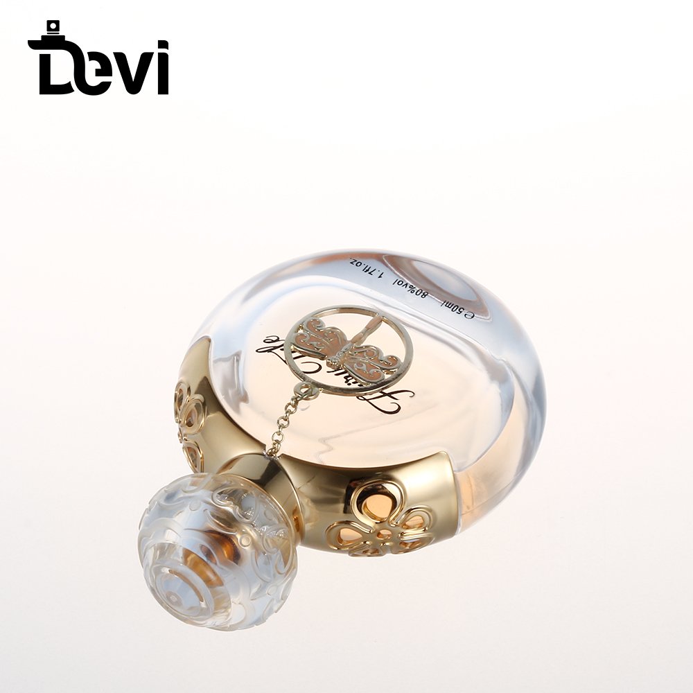 Devi Wholesale 50ml 100ml Luxury new style Empty Container Perfume Glass Bottle For Perfume