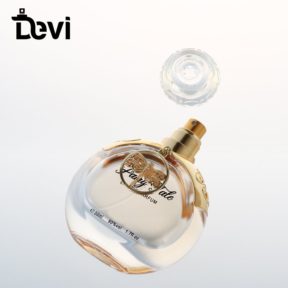 Devi Wholesale 50ml 100ml Luxury new style Empty Container Perfume Glass Bottle For Perfume