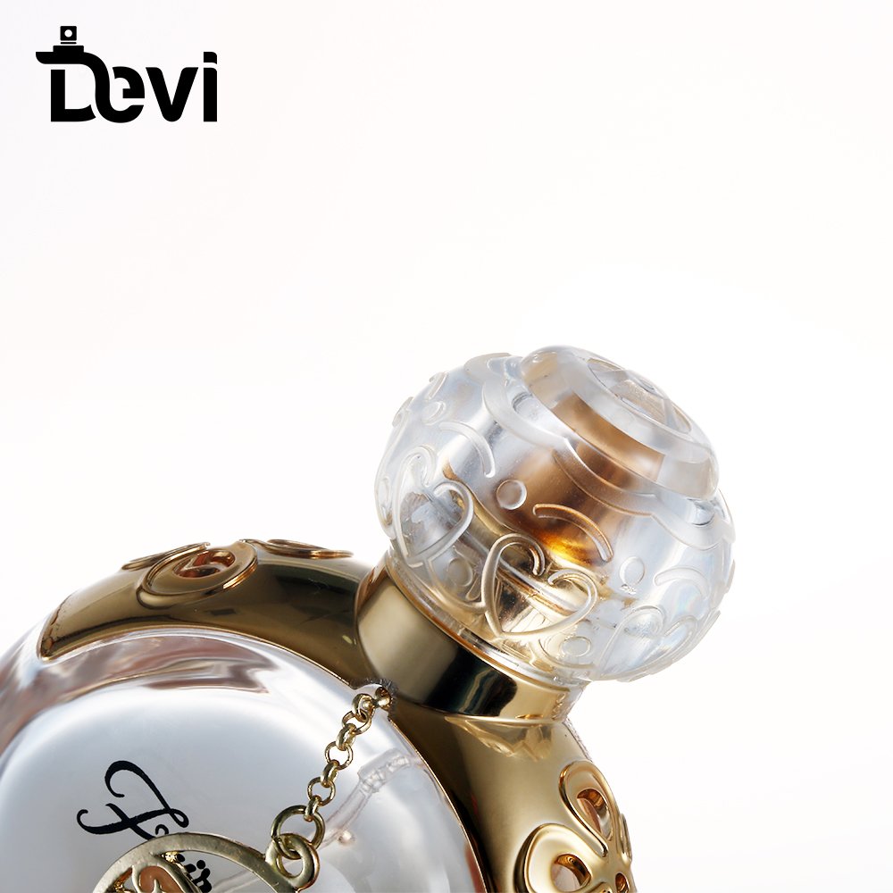 Devi Wholesale 50ml 100ml Luxury new style Empty Container Perfume Glass Bottle For Perfume