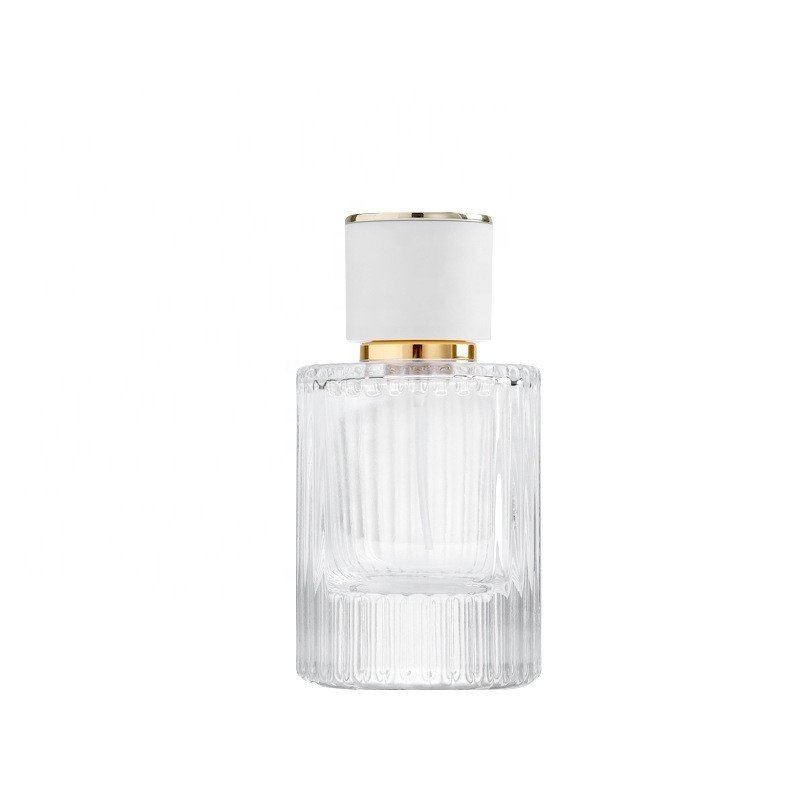 Manufacturer 30ml 100ml 50ml Perfume Bottles White Perfume Bottles ODM Empty Square Perfume Bottle