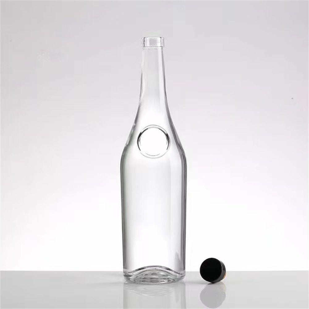 Unique Empty Tequila Brandy Alcohol Vodka Whiskey Glass Bottle for Liquor Package Gift