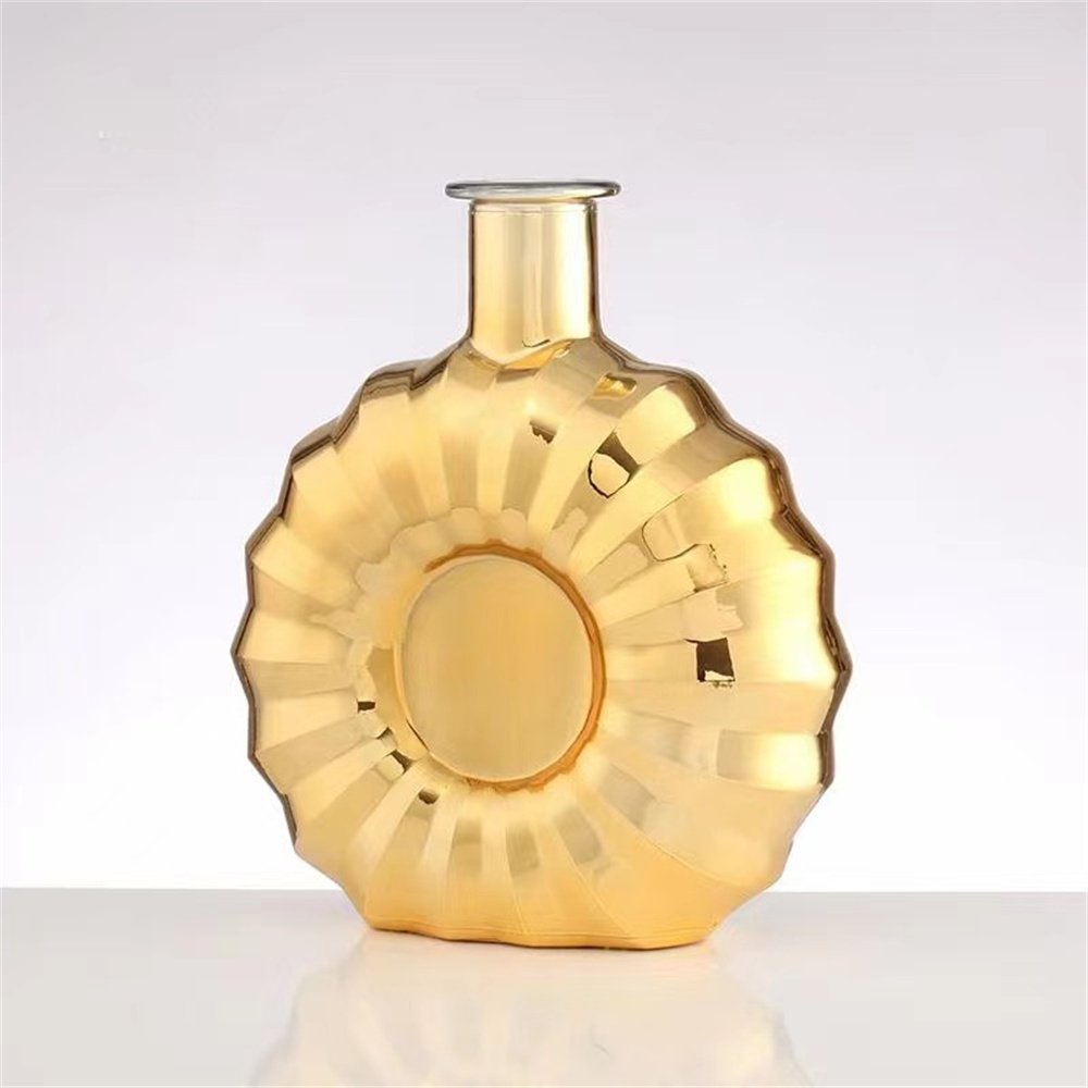 Unique Empty Tequila Brandy Alcohol Vodka Whiskey Glass Bottle for Liquor Package Gift