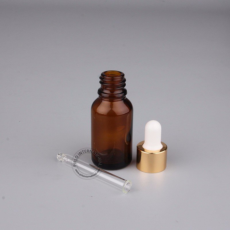 Wholesale 15ml/15cc serum glass bottle essence dropper bottle for skincare 30ml 1oz essential oil bottles