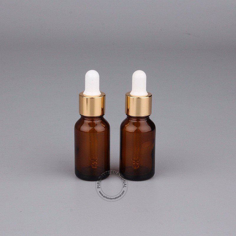 Wholesale 15ml/15cc serum glass bottle essence dropper bottle for skincare 30ml 1oz essential oil bottles