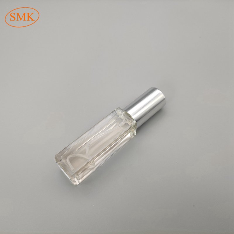 10ml Wholesale Square Shaped Perfume Spray Diffuser Glass Bottle For Cosmetic Packaging