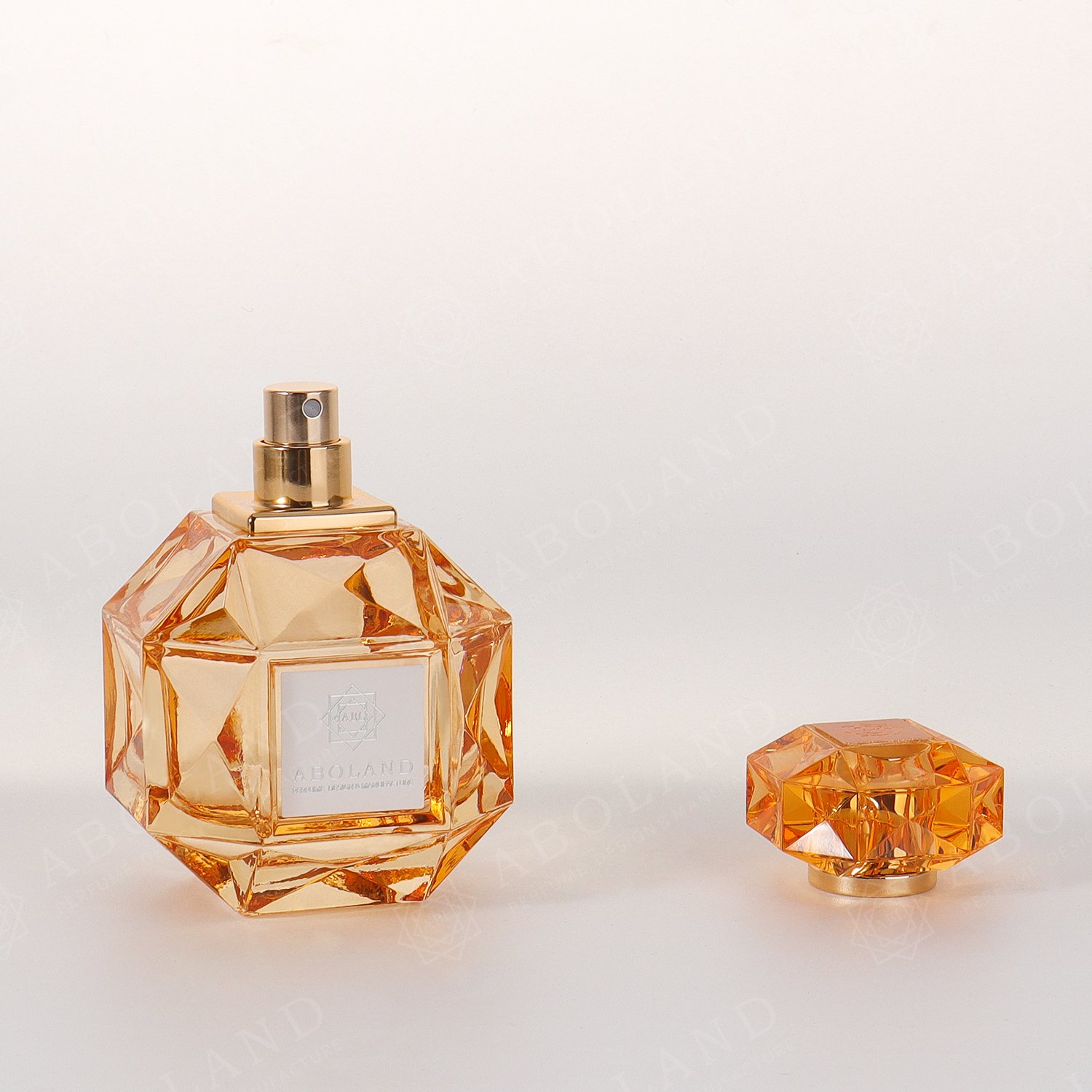 30ml 50ml 100ml Custom Label Logo High Quality Unique Luxury Empty Glass Perfume Bottle