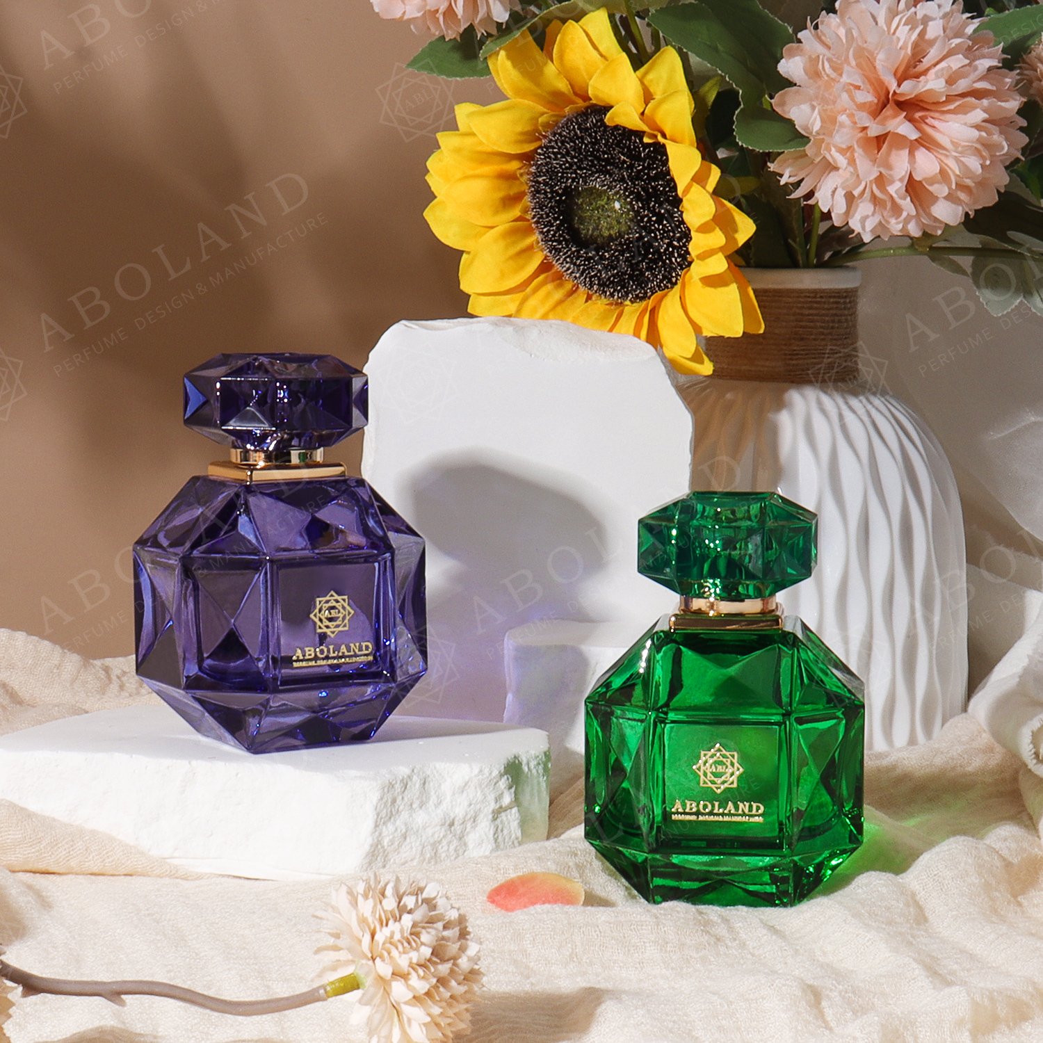 30ml 50ml 100ml Custom Label Logo High Quality Unique Luxury Empty Glass Perfume Bottle