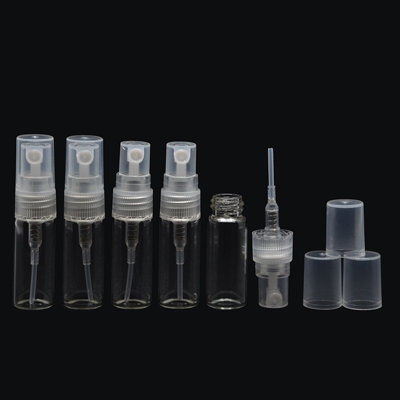 Empty wholesale perfume bottle 5 ml refillable perfume glass bottle