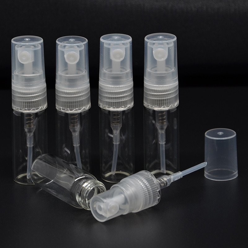 Empty wholesale perfume bottle 5 ml refillable perfume glass bottle