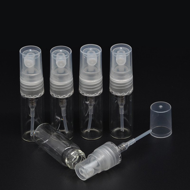 Empty wholesale perfume bottle 5 ml refillable perfume glass bottle