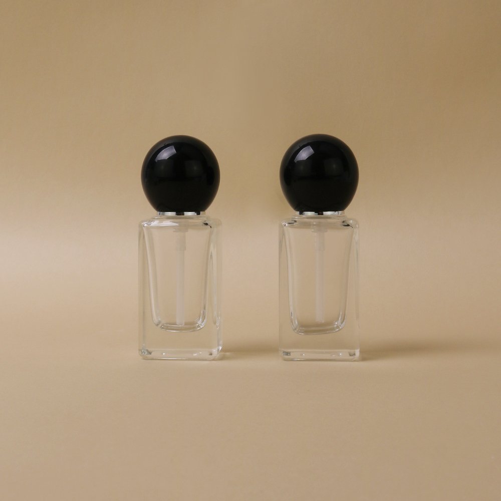 30ml 50ml 100ml 120ml Square Liquid Foundation Glass Bottle Thick Serum Bottom Bottle Skincare Cosmetic Packaging Bottle