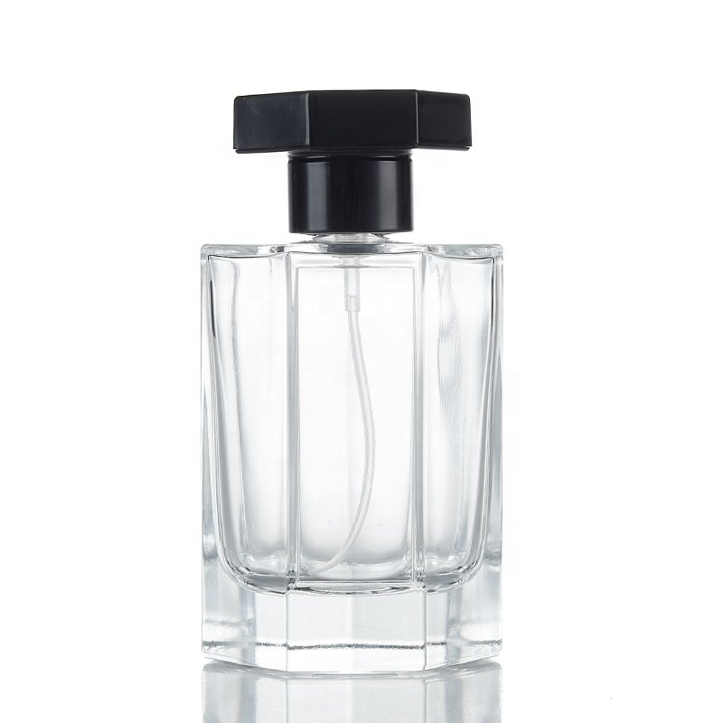 Oem Luxury Cylinder Refillable Spray Perfume Bottle 100ml Glass Bottle For Men And Women