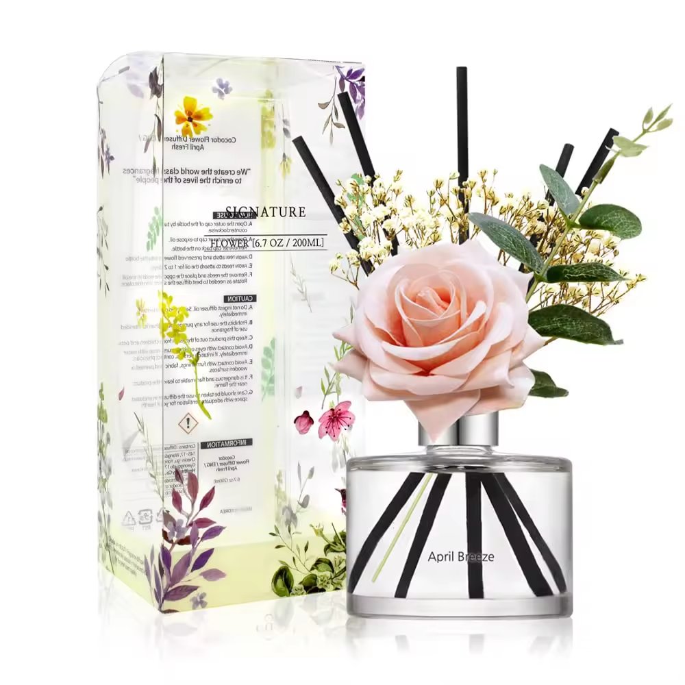 Luxury Candles & Home Fragrance Air Fresheners Glass Bottle Reed Diffuser Sets