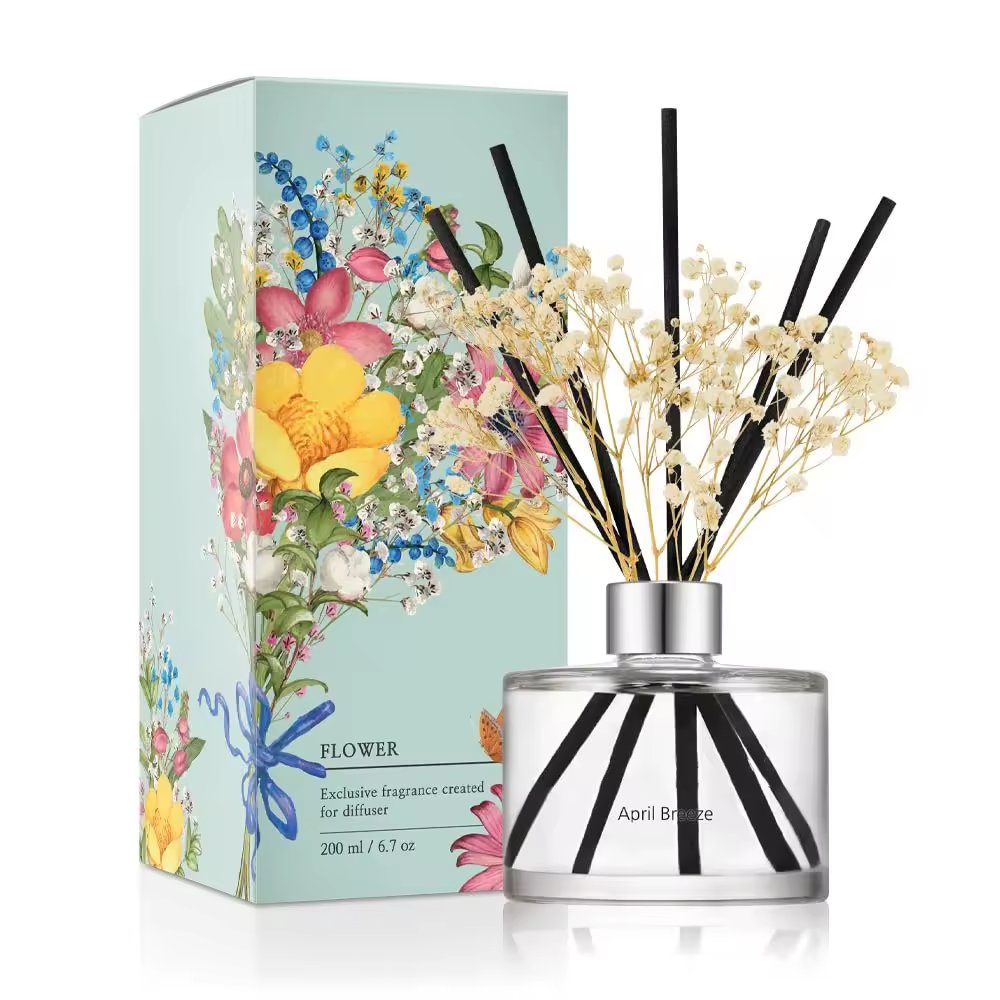 Luxury Candles & Home Fragrance Air Fresheners Glass Bottle Reed Diffuser Sets