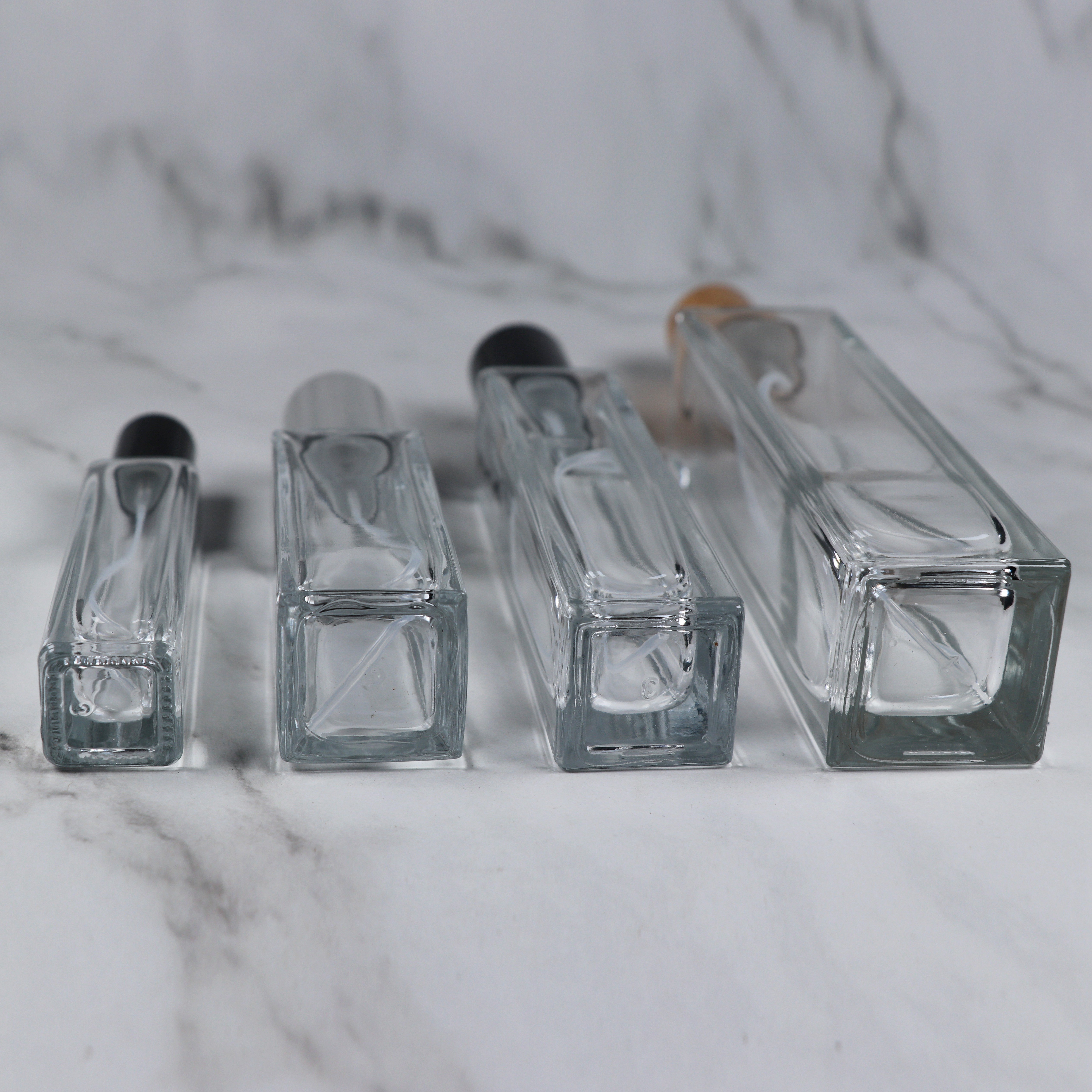 Wholesale 15ml 40ml 110ml perfume bottle 75ml glass bottle perfume 50ml perfume sample bottles