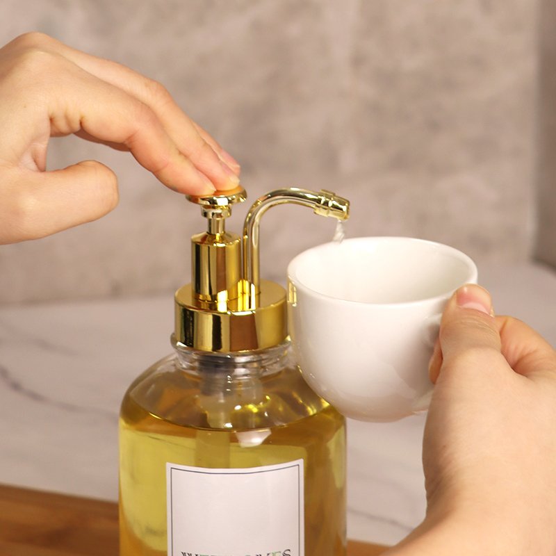 Maple Coffee Syrup Glass Bottle 16 oz 500 ml Coffee Syrup Dispenser for Coffee Bar With Pump Dispenser