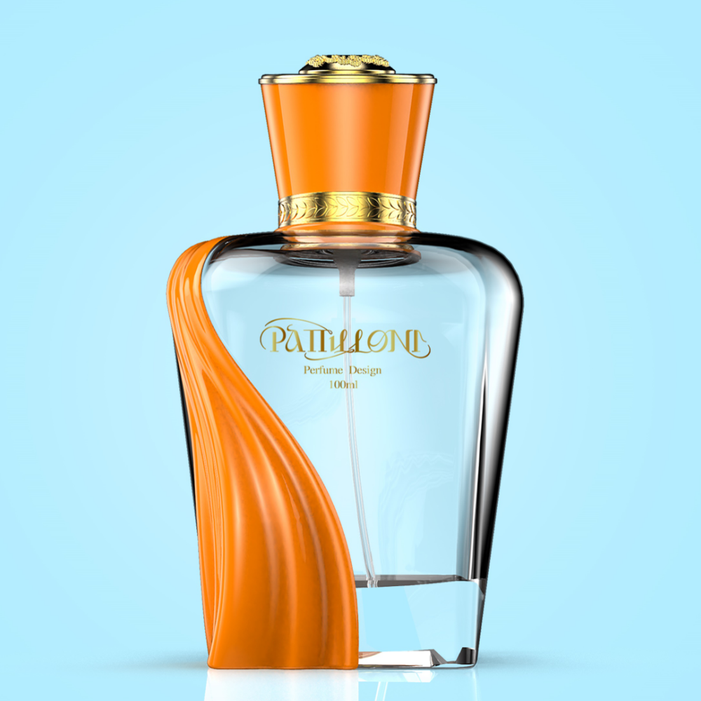 Glass Bottle Luxury Design Black Perfume Bottle With Box Packaging 50ml 100ml Perfume Bottle